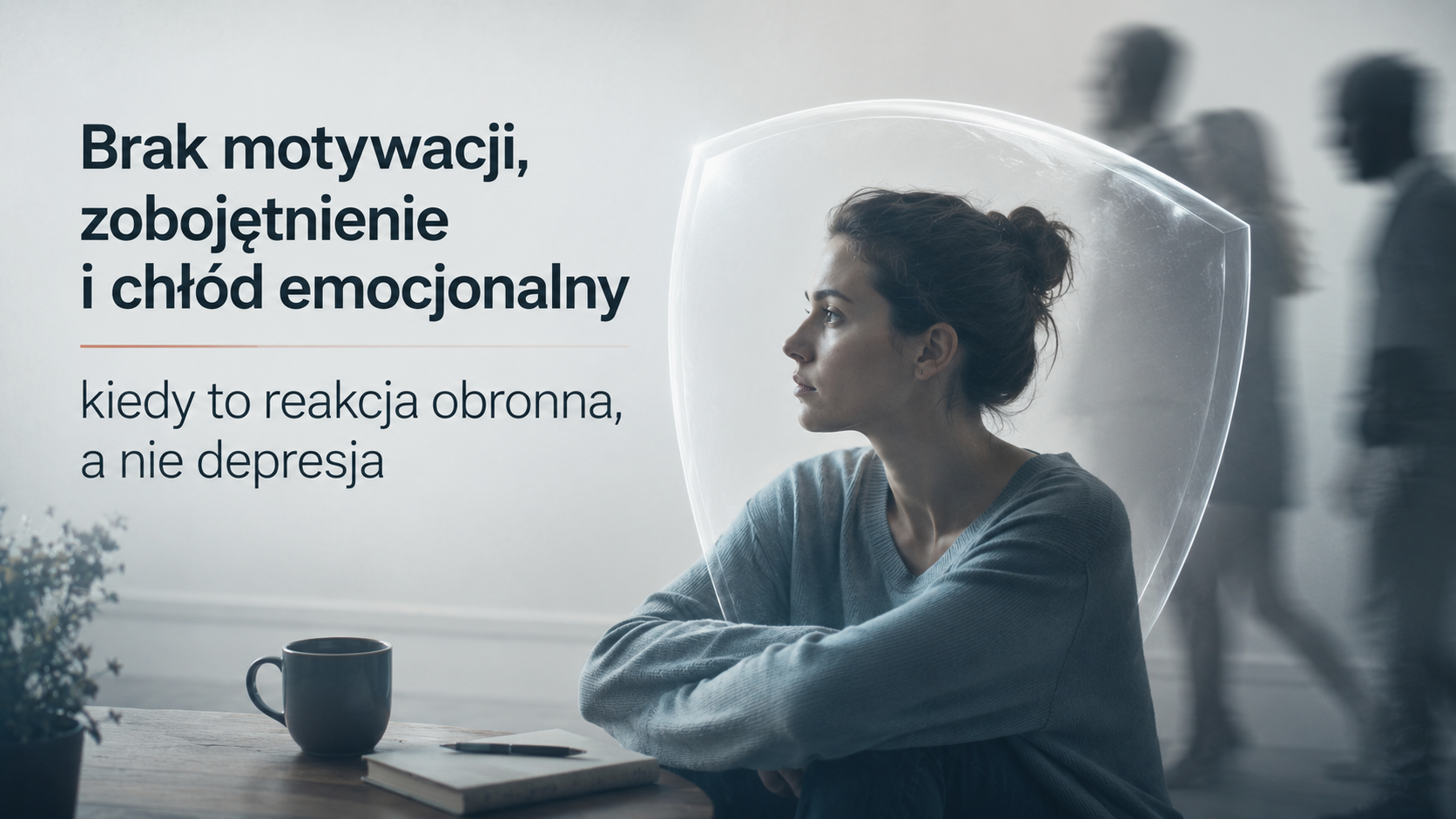 Brak motywacji, zobojętnienie i chłód emocjonalny – kiedy to reakcja obronna, a nie depresja