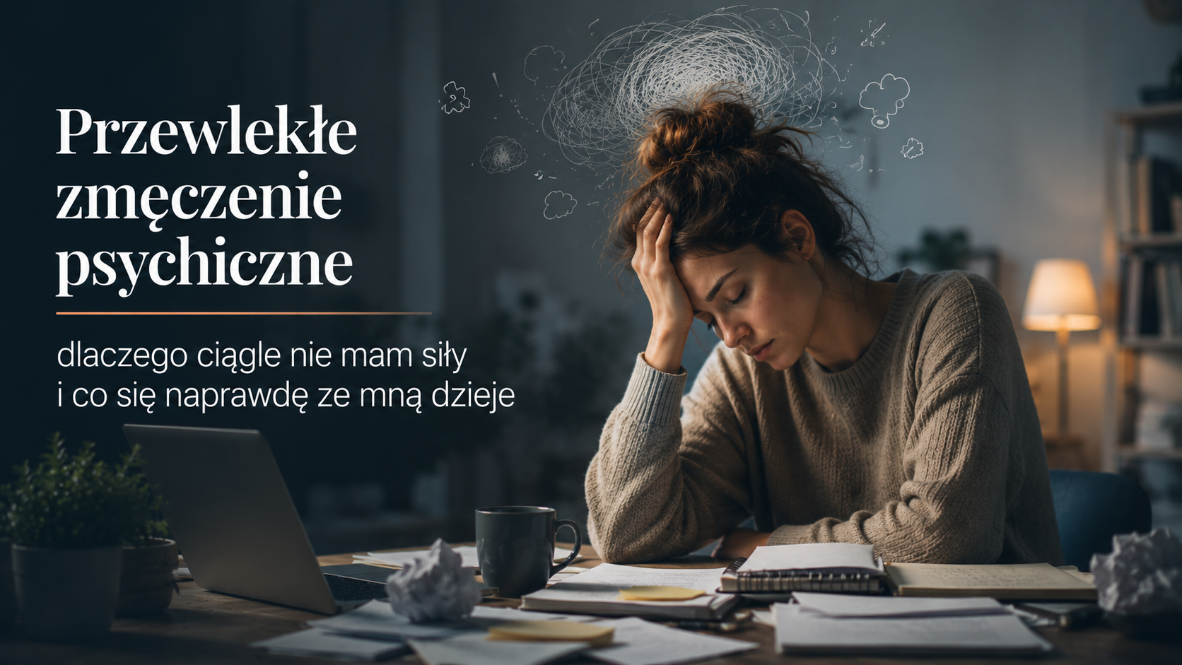 Przewlekłe zmęczenie psychiczne – dlaczego ciągle nie mam siły i co się naprawdę ze mną dzieje