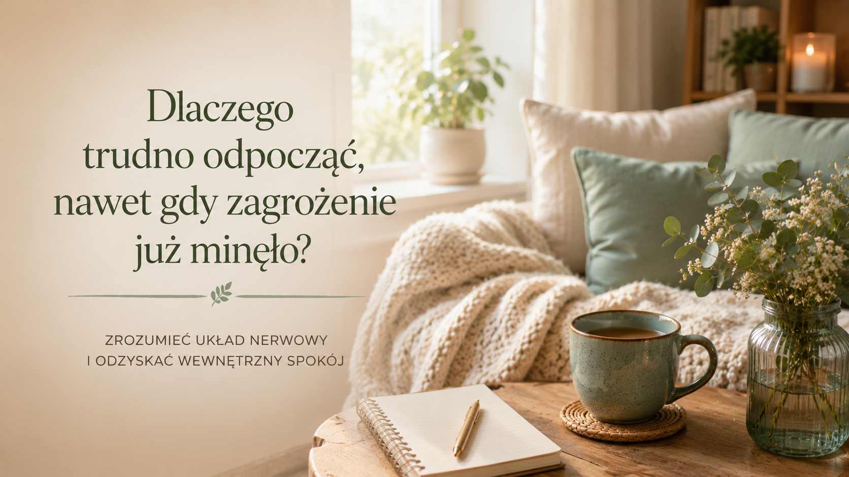 Dlaczego trudno odpocząć, nawet gdy zagrożenie już minęło
