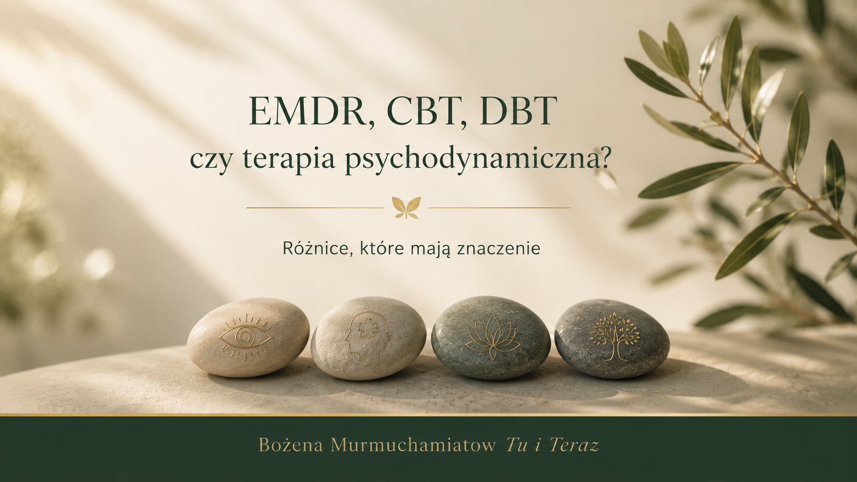 EMDR a CBT, DBT i terapia psychodynamiczna – czym różnią się te podejścia