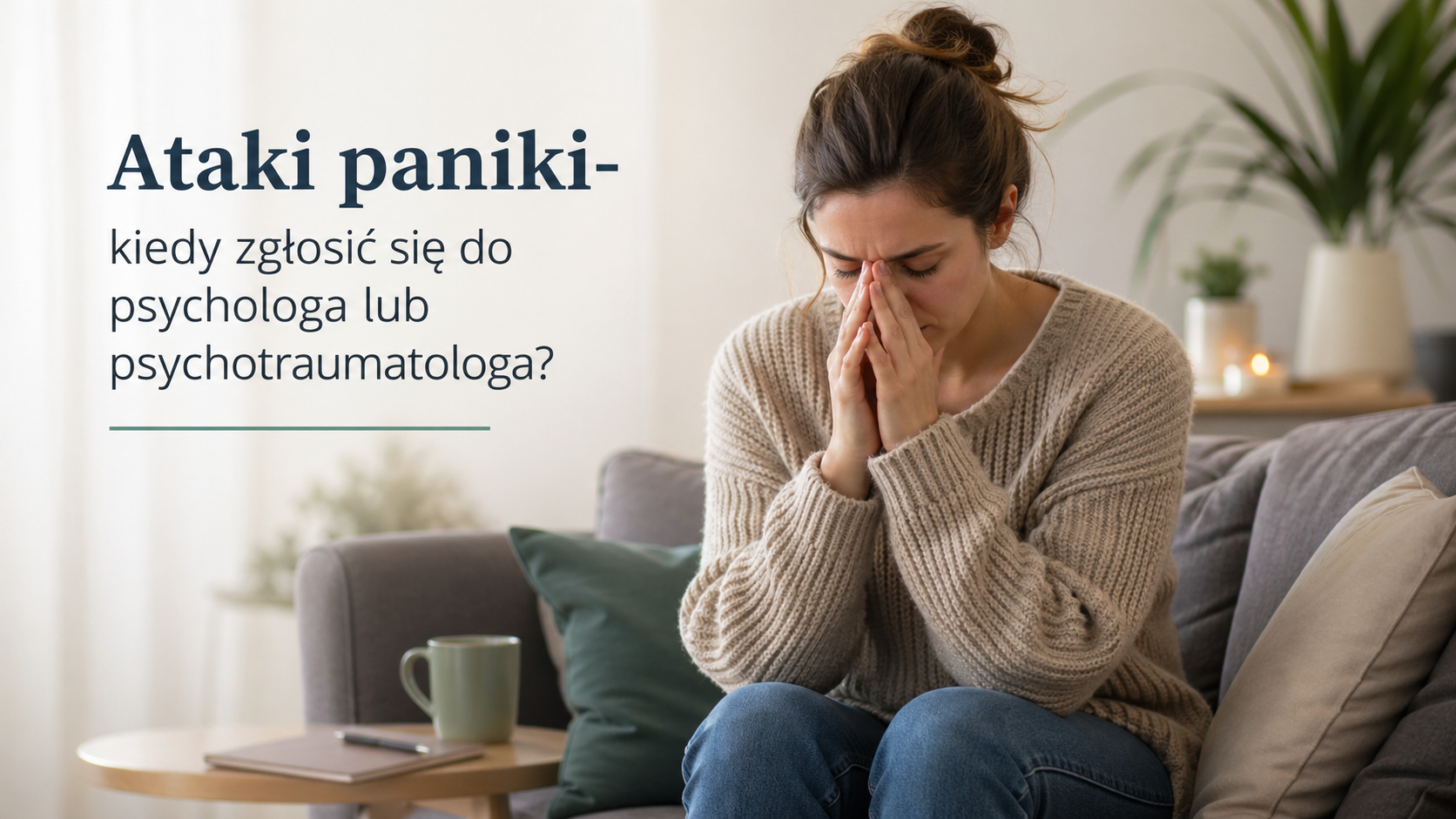 Ataki paniki - kiedy zgłosić się do psychologa lub psychotraumatologa