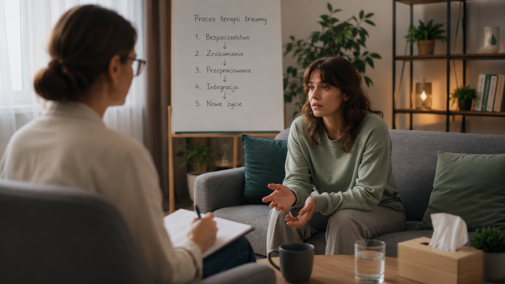 Jak przebiega praca terapeutyczna z traumą