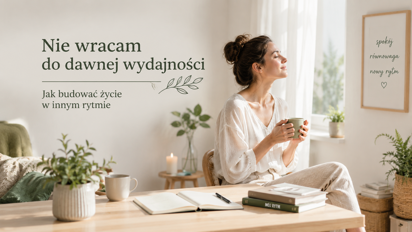 Nie wracam do dawnej wydajności – jak budować życie w innym rytmie