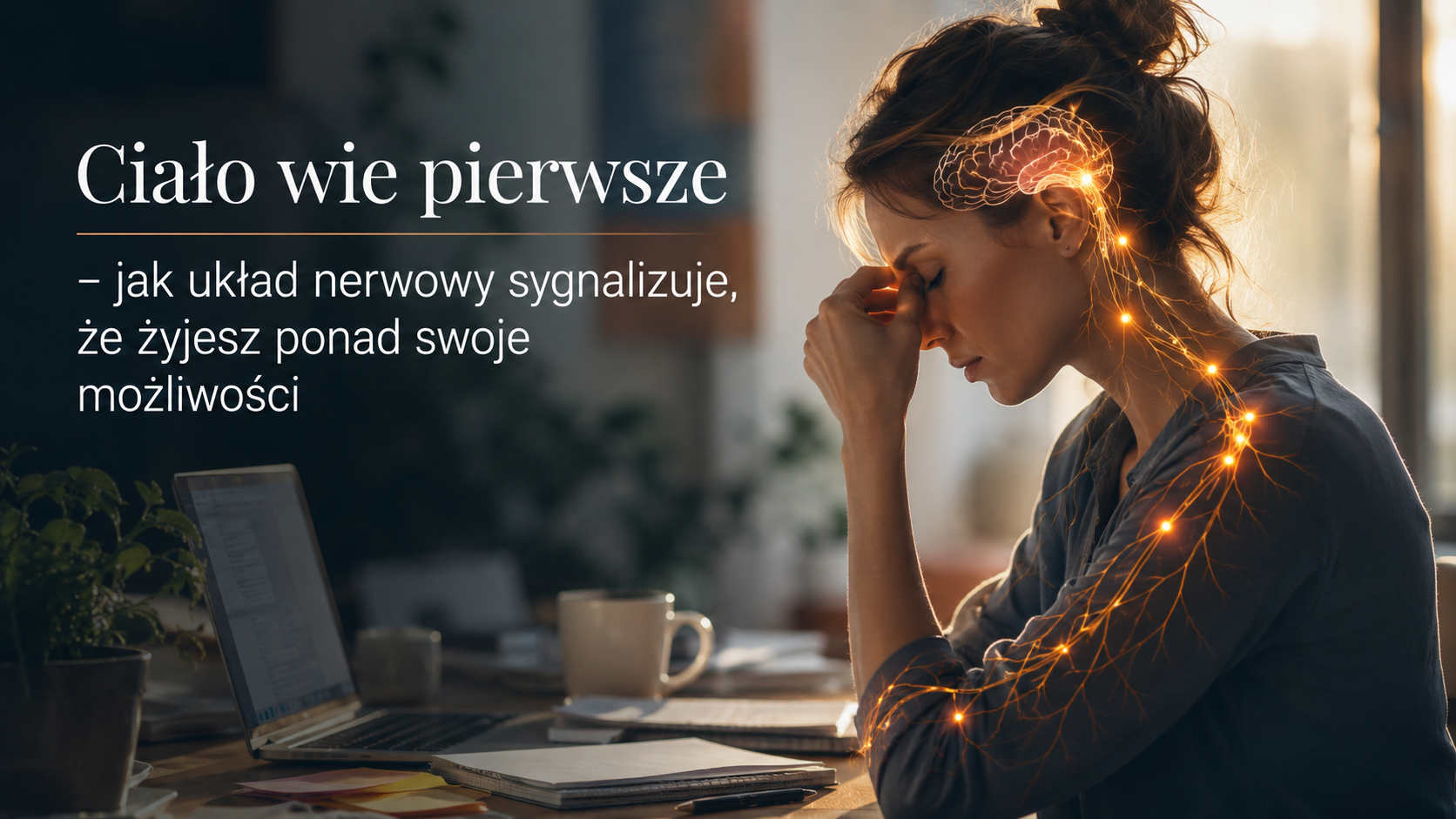 Ciało wie pierwsze – jak układ nerwowy sygnalizuje, że żyjesz ponad swoje możliwości